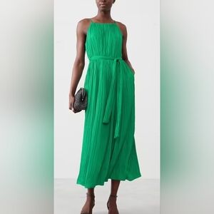 Banana Republic Fine-Gathers Maxi Dress